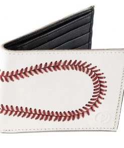 Buy 💯 Genuine Leather Baseball Wallet Black 🔔