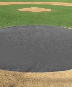 Brand new ✔️ FieldSaver 20' diameter Home Plate Cover, VINYL 😍 -Hot Sale BASEBALL Store a15 704gry 1