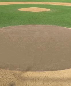 Deals ❤️ FieldSaver 26' diameter Home Plate Cover, VINYL 🌟 -Hot Sale BASEBALL Store a15 704tan 2 1