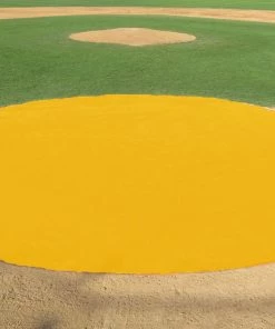 Brand new ✔️ FieldSaver 20' diameter Home Plate Cover, VINYL 😍 -Hot Sale BASEBALL Store a15 704yel 1