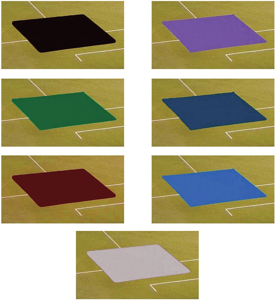 Best Pirce π FieldSaver 10'x10' Base Covers, Set of 3, VINYL π― 2 Best Pirce π FieldSaver 10'x10' Base Covers, Set of 3, VINYL π― - Image 2