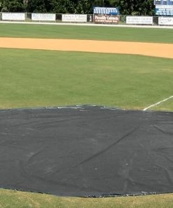 Hot Sale 🎁 Aer-Flo WWV1818, 18' diam. Wind Weighted Mound/Homebase Tarp, 65 lbs 🧨 -Hot Sale BASEBALL Store a15 709blk 23 1