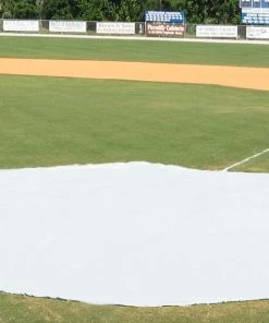 Flash Sale 🎉 Aer-Flo WWV1826, 26' diam. Wind Weighted Mound/Homebase Tarp, 111 lbs 🎁 -Hot Sale BASEBALL Store a15 709wht 3 1