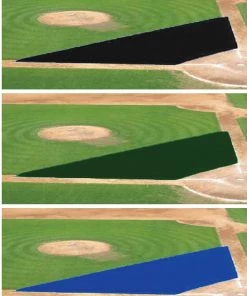 Best deal ❤️ FieldSaver Mesh Infield Protector VCM9x12 Standard Mesh, 20'x24'x64' Black ⭐ -Hot Sale BASEBALL Store a15 764colors 4 1