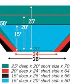 New 🤩 FieldSaver Mesh Infield Protector VCP17x12 Armor Mesh, 25'x20'x70' Kelly Green 🎁 -Hot Sale BASEBALL Store a15 765b 7 1