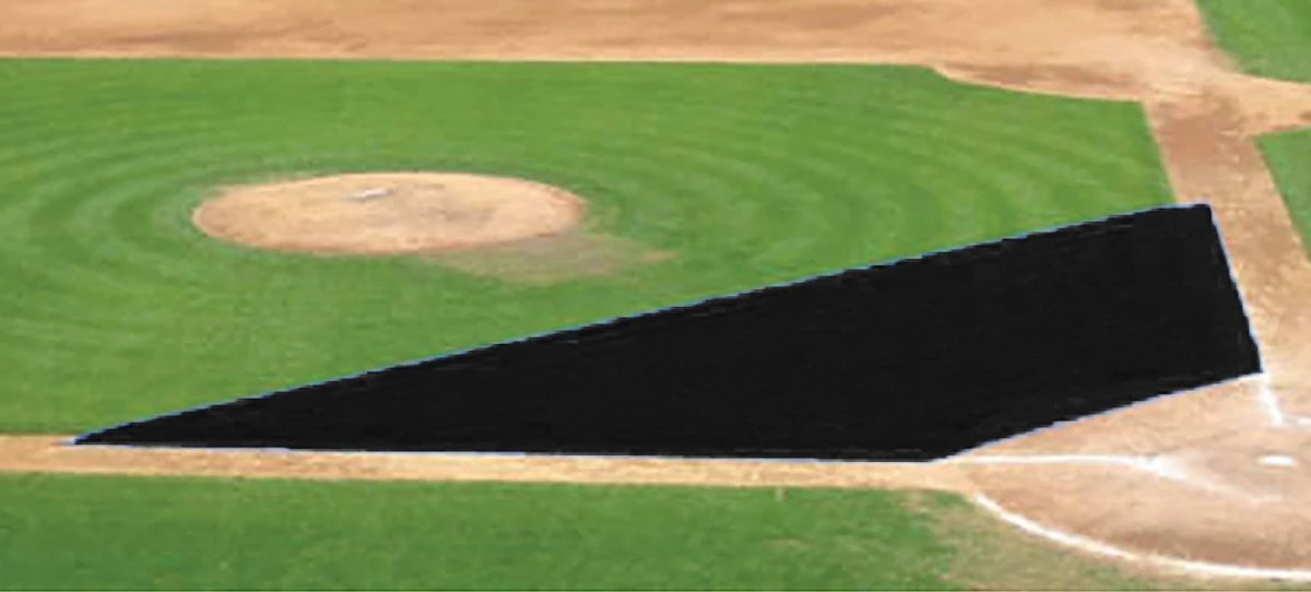 Cheapest π FieldSaver Mesh Infield Protector VCM9x12 Standard Mesh, 25'x20'x70' Black π 4 Cheapest π FieldSaver Mesh Infield Protector VCM9x12 Standard Mesh, 25'x20'x70' Black π - Image 4