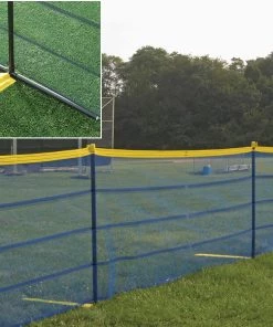 Top 10 👍 Grand Slam ABOVE GROUND Temporary Fence Package, 314' Royal 🛒