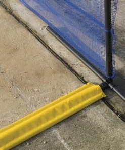 Best Sale 😀 Grand Slam ABOVE GROUND Temporary Fence Package, 100' Red 🔥 -Hot Sale BASEBALL Store a15 930b 26 1