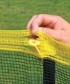 Best Sale 😀 Grand Slam ABOVE GROUND Temporary Fence Package, 100' Red 🔥 -Hot Sale BASEBALL Store a15 930g 5 1