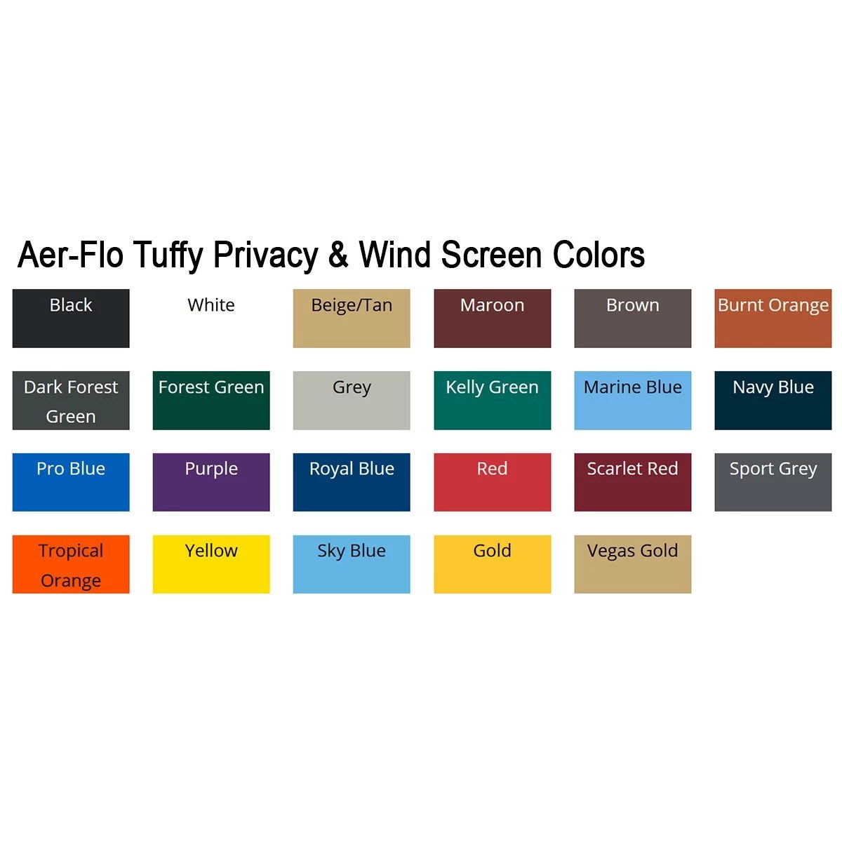 Promo โ Aer-Flo Tuffy 5'H Privacy & Wind Screen ๐ 4 Promo โ Aer-Flo Tuffy 5'H Privacy & Wind Screen ๐ - Image 4