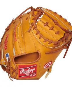 Cheapest ⌛ Rawlings PROCM33T 33" Heart of the Hide Catcher's Mitt ❤️ -Hot Sale BASEBALL Store a28 082 02 1