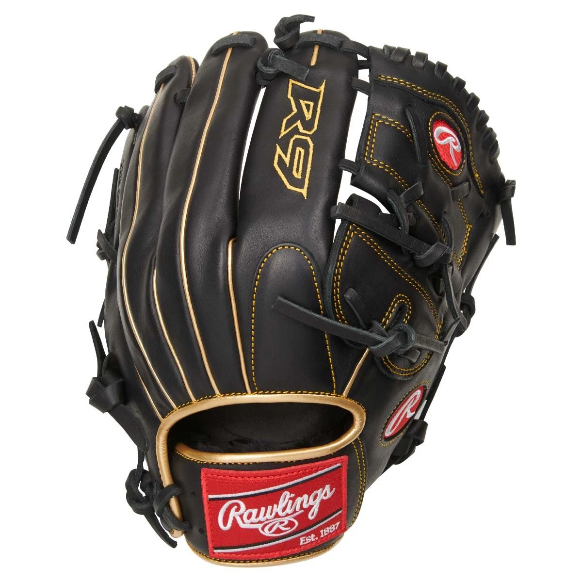 New ✔️ Rawlings R9206-9BG 12" R9 Baseball Glove ❤️ 3 New ✔️ Rawlings R9206-9BG 12" R9 Baseball Glove ❤️ - Image 3