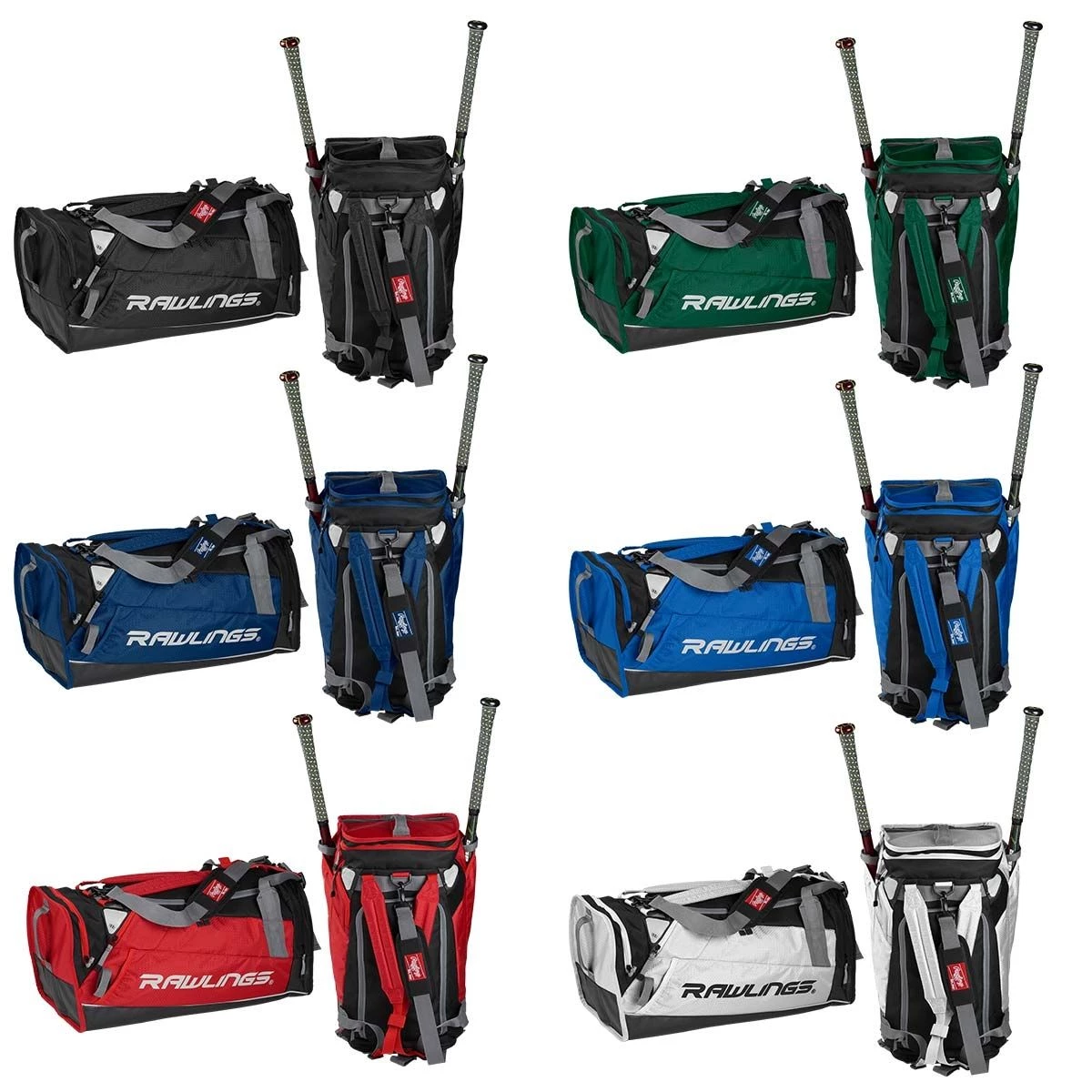 Best deal ✔️ Rawlings Hybrid Backpack Duffel, 25"Hx10.5"Lx11"D Scarlet 🧨 2 Best deal ✔️ Rawlings Hybrid Backpack Duffel, 25"Hx10.5"Lx11"D Scarlet 🧨 - Image 2