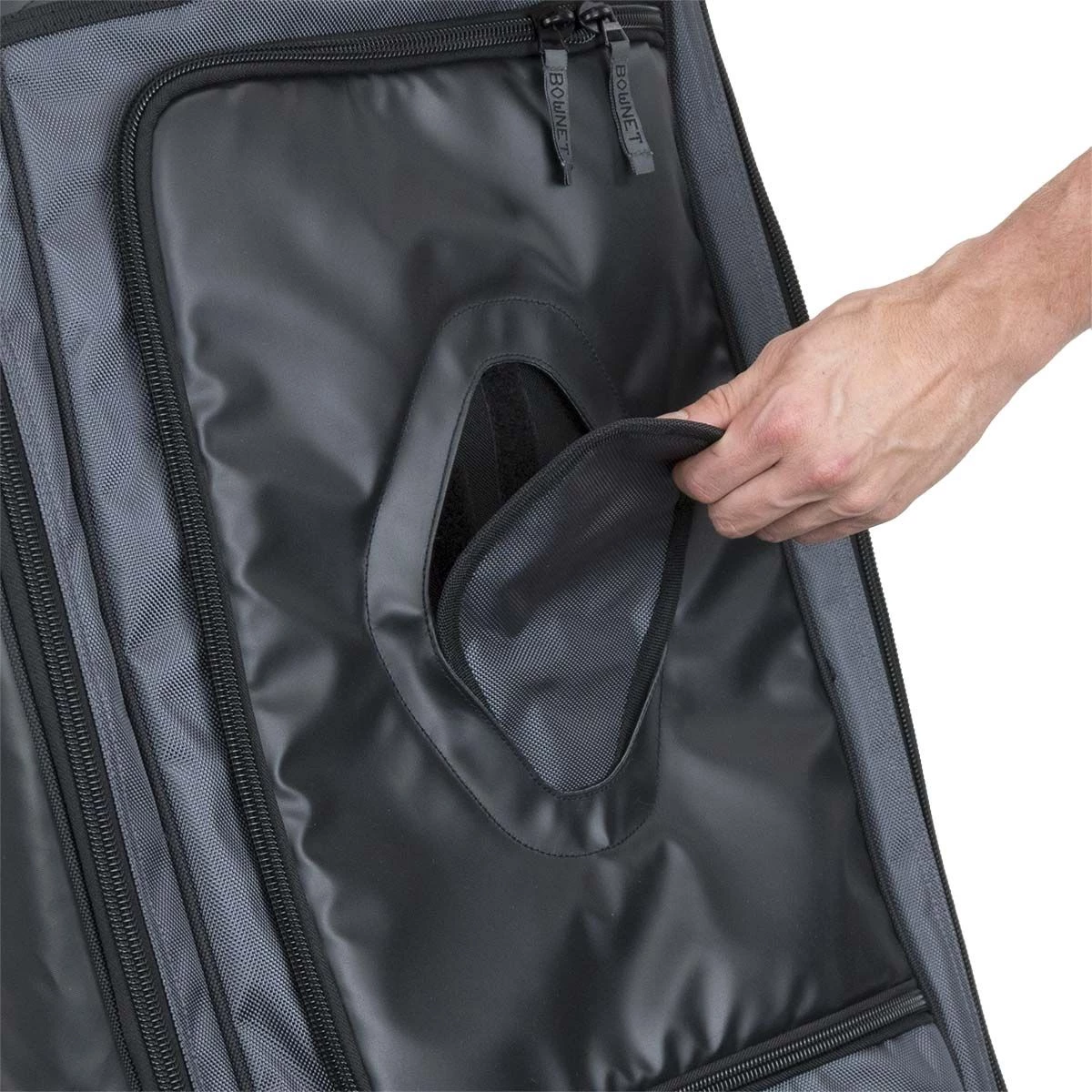 Promo βοΈ Bownet Commander Wheeled Catcher's Equipment Bag, 38"x17"x12" Navy 𧨠8 Promo βοΈ Bownet Commander Wheeled Catcher's Equipment Bag, 38"x17"x12" Navy 𧨠- Image 8