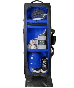 Brand new ⌛ Louisville Omaha Rig Wheeled Rig Bag Royal 🎁 -Hot Sale BASEBALL Store a32 030 7 1