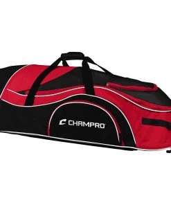 Cheapest π― Champro Pro-Plus Catcher's Roller Bag Black β
