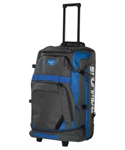 Discount ⌛ Rawlings R1801 Wheeled Catcher's Backpack Black ✔️