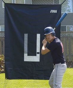 Cheap 🌟 Jugs Baseball Backyard Batting Tunnel Net Package 😍 -Hot Sale BASEBALL Store a32 070 02 1