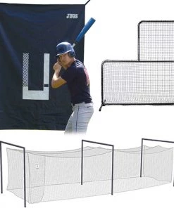 Cheap π Jugs Baseball Backyard Batting Tunnel Net Package π