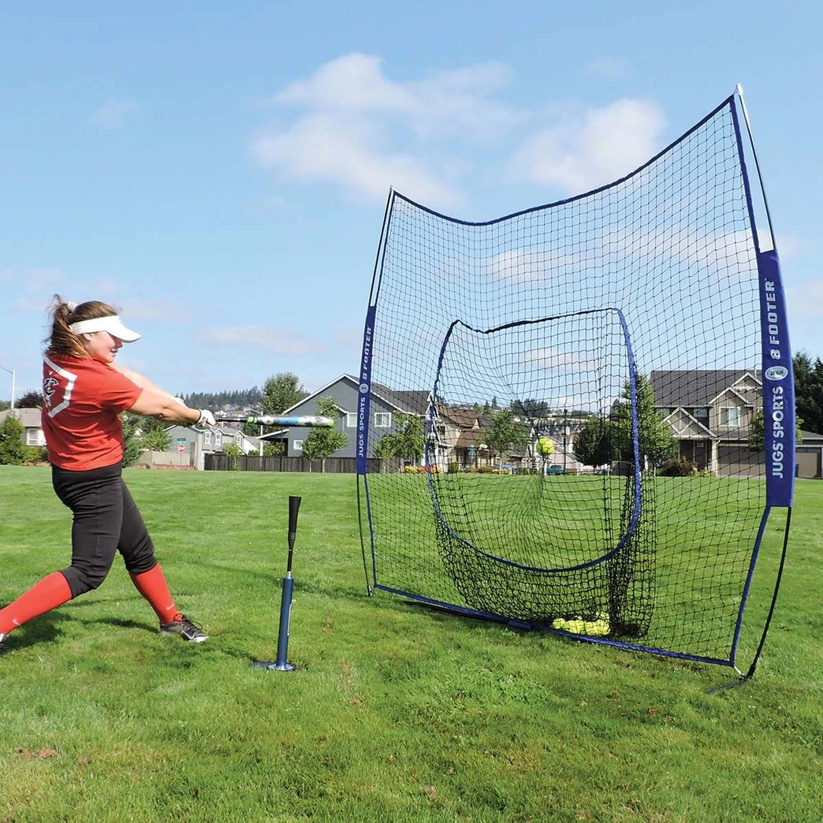 Hot Sale 𧨠Jugs 8' Batting Screen Sock Net π 2 Hot Sale 𧨠Jugs 8' Batting Screen Sock Net π - Image 2