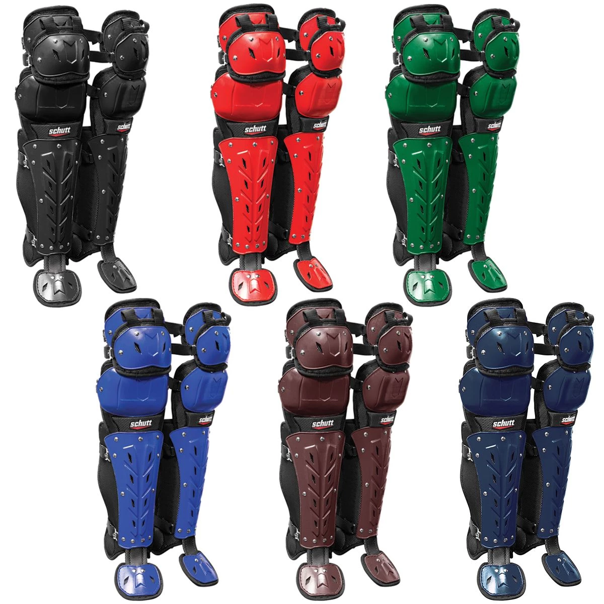Hot Sale π― Schutt 14" Air Maxx Scorpion Triple Flex Catcher's Leg Guards Navy π 2 Hot Sale π― Schutt 14" Air Maxx Scorpion Triple Flex Catcher's Leg Guards Navy π - Image 2