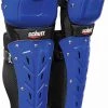 Wholesale 🌟 Schutt 17" Air Maxx Scorpion Triple Flex Catcher's Leg Guards Scarlet 👍