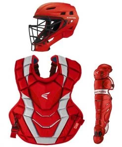 Best deal 👍 Easton Age 13-15 Elite X NOCSAE Catcher's Gear Box Set, INTERMEDIATE Navy/Carolina Blue 🎉