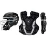 Hot Sale 🌟 Easton Age 13-15 Gametime NOCSAE Catcher's Gear Box Set, INTERMEDIATE Navy 🎉