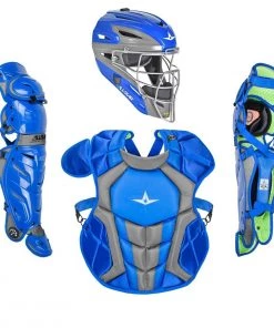 Cheap 𧨠All-Star Adult System7 Axis Pro NOCSAE Catcher's Kit, CPCCPRO1X Black π₯