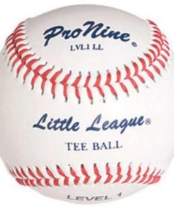 Flash Sale ⭐ Pro Nine LVL1 LL Official Little League Level 1 Tee Balls, dz ⌛