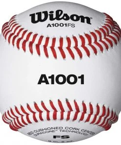 Discount 🔔 Wilson A1001 PRO Flat Seam Baseballs, WTA1001BFS ✨