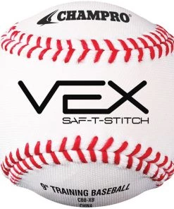 Wholesale ⭐ Champro (dz) VEX SAF-T-STICH Soft Core Practice Baseballs, CBB-XB 👍