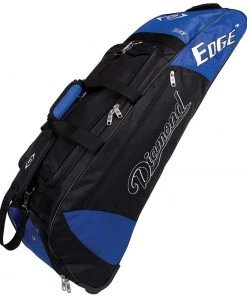 Promo 🎁 Diamond Edge Wheeled Baseball/Softball Equipment Bag, 36''Lx10''Wx12''H Columbia Blue ✨