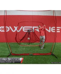 Best deal 🔔 POWERNET XLP PRO 8'x8' Pop Up Hitting Net ⭐ -Hot Sale BASEBALL Store a32 800 01 1
