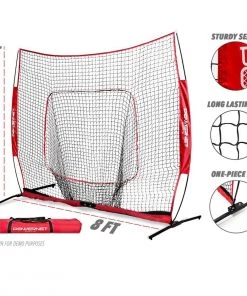 Best deal 🔔 POWERNET XLP PRO 8'x8' Pop Up Hitting Net ⭐ -Hot Sale BASEBALL Store a32 800 02 1