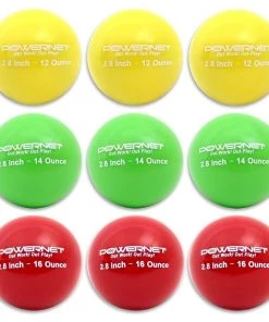 Hot Sale 💯 POWERNET Weighted Training Baseball Set, 2.8" (9) 🎉