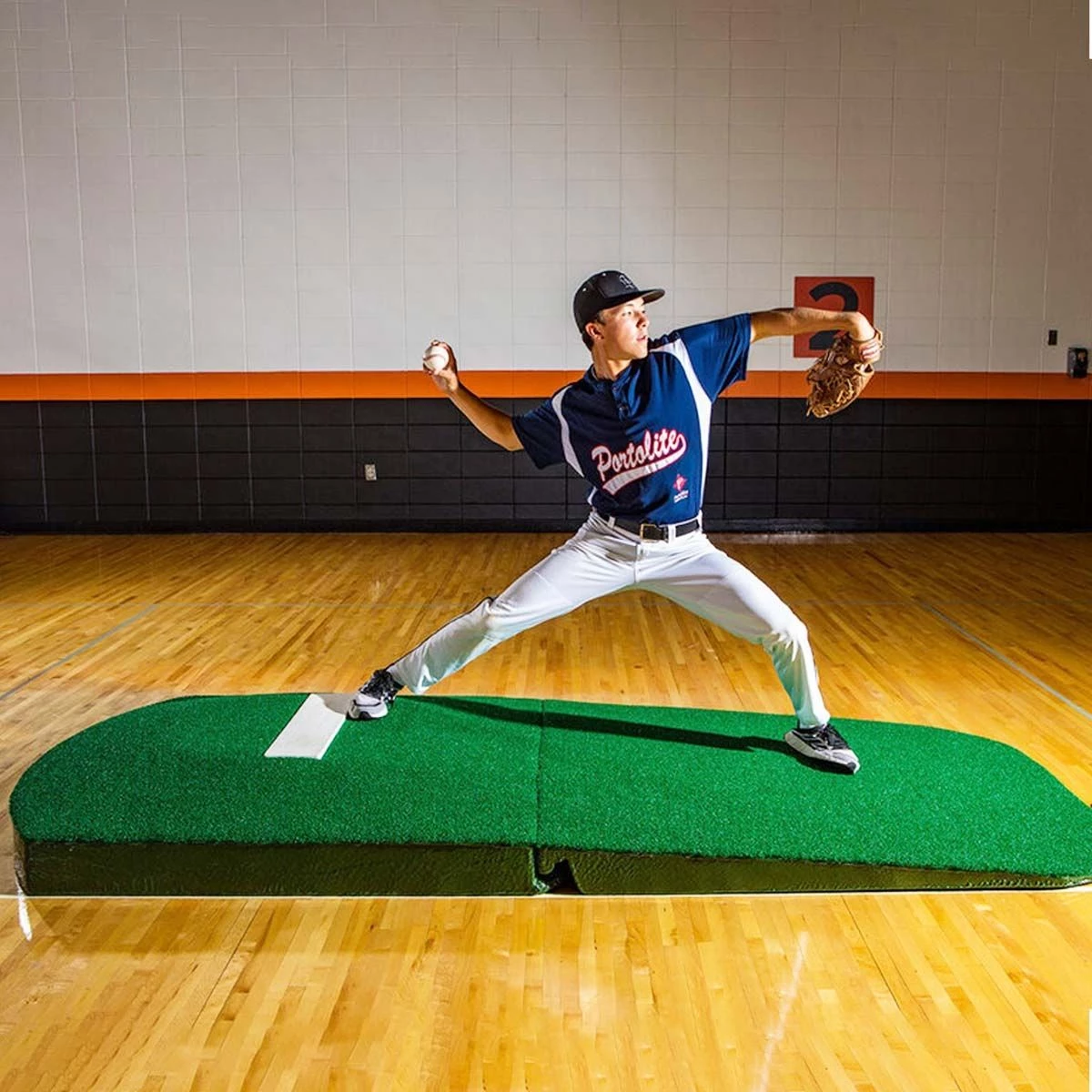 Outlet π Portolite 10"H x 8'6"L x 4'W Outdoor/Indoor Practice Pitching Mound, Green β 3 Outlet π Portolite 10"H x 8'6"L x 4'W Outdoor/Indoor Practice Pitching Mound, Green β - Image 3