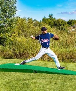 Outlet π Portolite 10"H x 8'6"L x 4'W Outdoor/Indoor Practice Pitching Mound, Green β