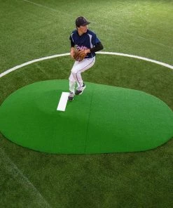 Best reviews of ⌛ Portolite Two-Piece 8"Hx10'5"Lx7'W Game Pitching Mound, Green 🔔