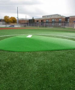 Outlet 🎉 Portolite 10"Hx11'3"Lx7'7"W Full Length Game Pitching Mound, Green 🛒 -Hot Sale BASEBALL Store a32 843 new 03 1