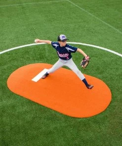Deals 🧨 Portolite 10"Hx11'3"Lx7'7"W Full Length Game Pitching Mound, Clay 🤩 -Hot Sale BASEBALL Store a32 844 new 06 1