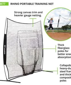 Best deal 😍 Champion Rhino Flex 7'x7' Portable Pitching & Batting Catch Net 🔥 -Hot Sale BASEBALL Store a32 864 2 1