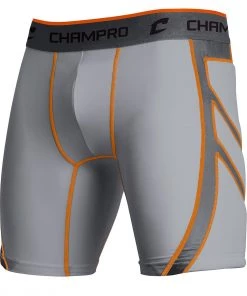 Top 10 👏 Champro Wind-Up Compression Sliding Short Gray 🌟