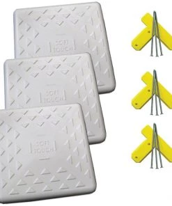 Promo 😍 Soft Touch 14" Spike-Down Base w/ Tees & Spikes, S1400, set/3 ⌛