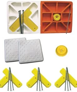 Best Sale 🤩 Soft Touch 14" Spike-Down Base Set w/ Double First Base, S14DBL-SET ⌛