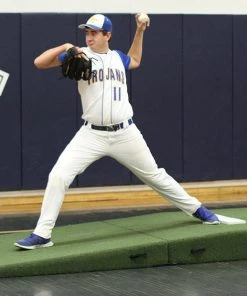 Best Pirce ⭐ Proper Pitch 9'6"Lx4'Wx10"H Fold'n Roll HS/Collegiate Mound, Green ⭐