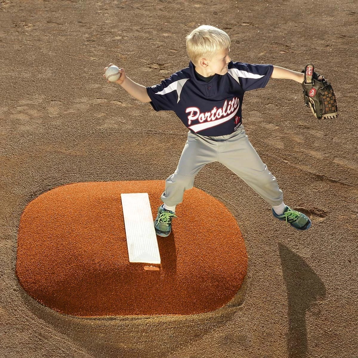 Best Pirce β Portolite 4"Hx4'Lx3'10"W Stride-Off Mound, Clay π 2 Best Pirce β Portolite 4"Hx4'Lx3'10"W Stride-Off Mound, Clay π - Image 2