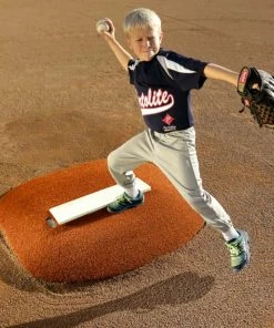 Best Pirce ⭐ Portolite 4"Hx4'Lx3'10"W Stride-Off Mound, Clay 🛒