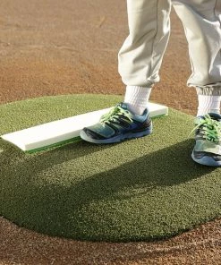 Best reviews of 💯 Portolite 4"Hx3'10"Lx2'10"W Economy Stride-Off Mound, Green 🧨