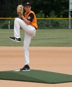 Cheap 🤩 Proper Pitch 9'Lx5'4"Wx6"H Tapered Game Mound Junior, Green ❤️